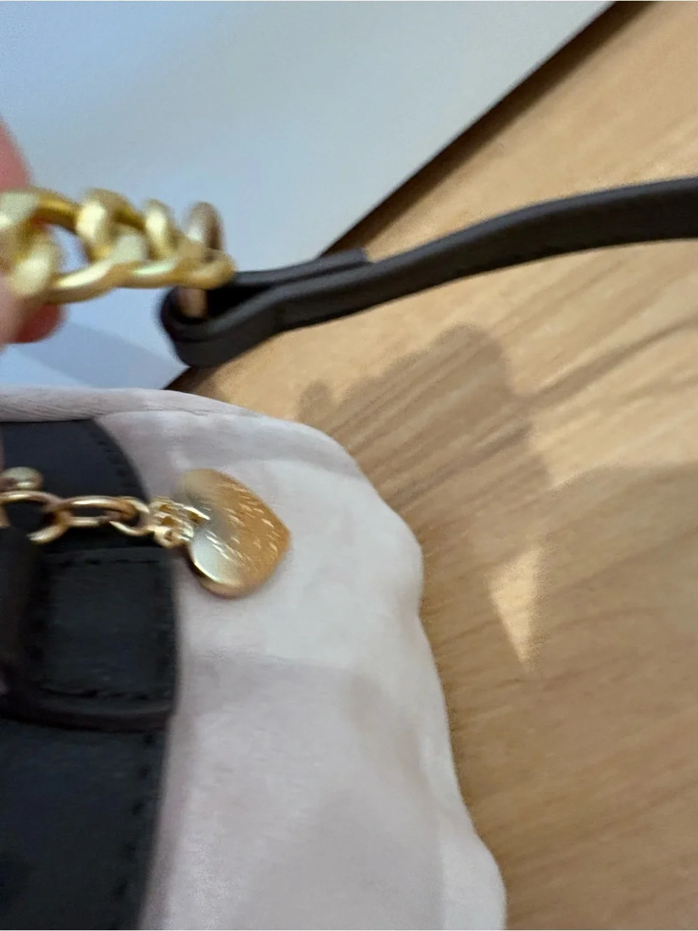 Juicy Couture pink & Black Logo Satchel